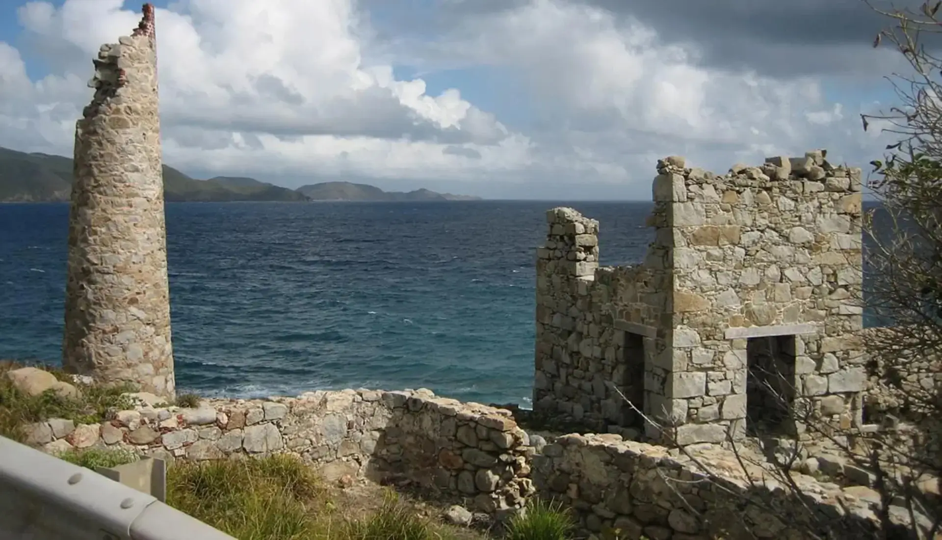 Copper Mine ruins at Virgin Gorda, BVI
